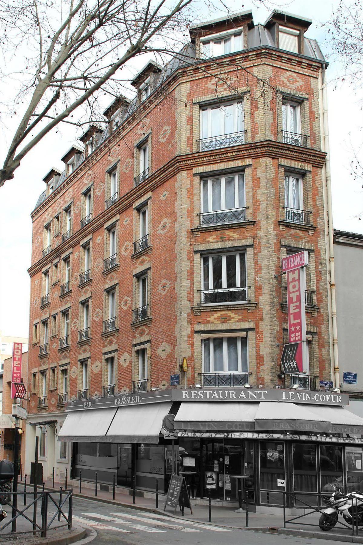 Hotel De France Boulogne-Billancourt Exterior foto